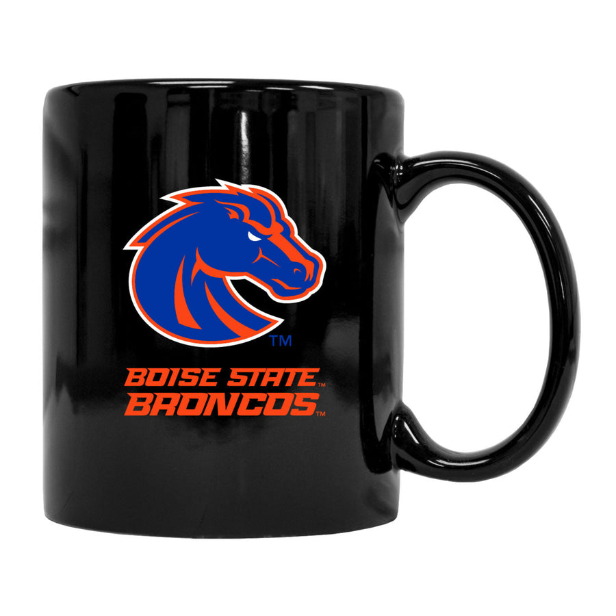 Boise State Broncos Black Ceramic NCAA Fan Mug (Black) Image 1