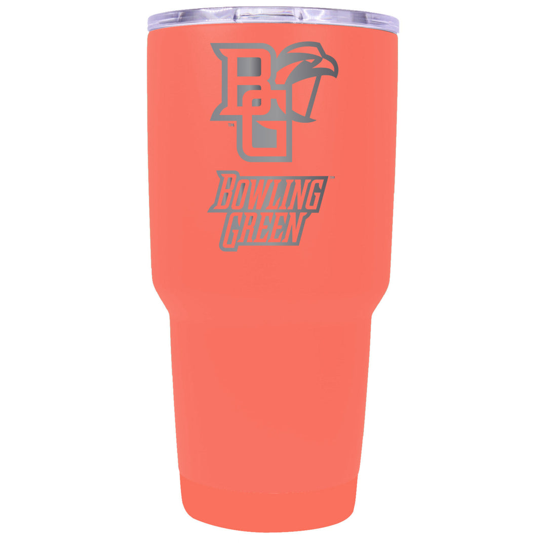 Bowling Green Falcons Premium Laser Engraved Tumbler - 24oz Stainless Steel Insulated Mug Choose your Color Image 1