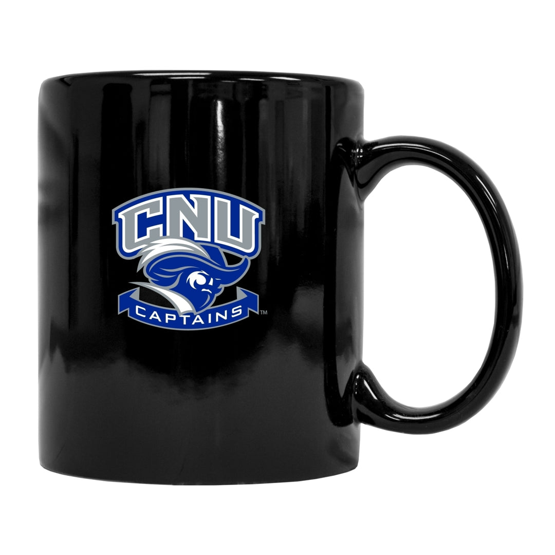 Christopher Newport Captains Black Ceramic NCAA Fan Mug 2-Pack (Black) Image 1