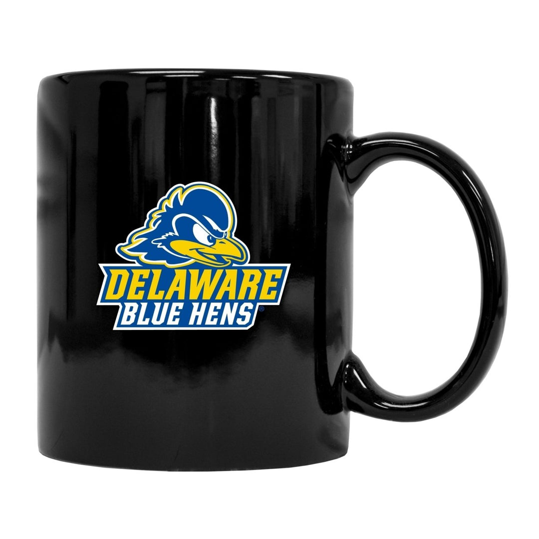 Delaware Blue Hens Black Ceramic NCAA Fan Mug 2-Pack (Black) Image 1