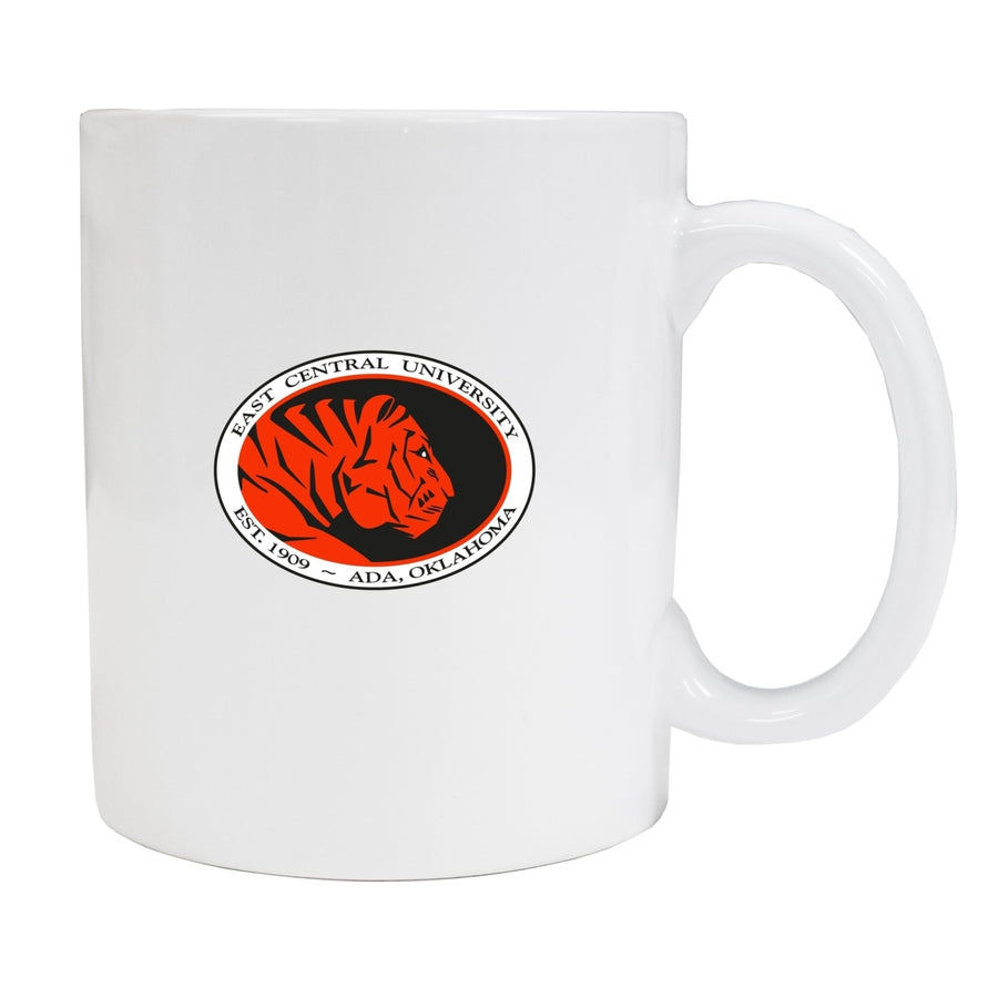 East Central University Tigers White Ceramic NCAA Fan Mug (White) Image 1