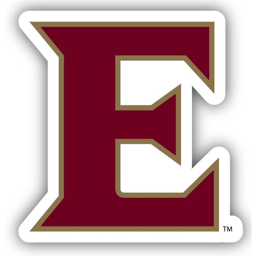 Elon University 10-Inch on one of its sides NCAA Durable School Spirit Vinyl Decal Sticker Image 1