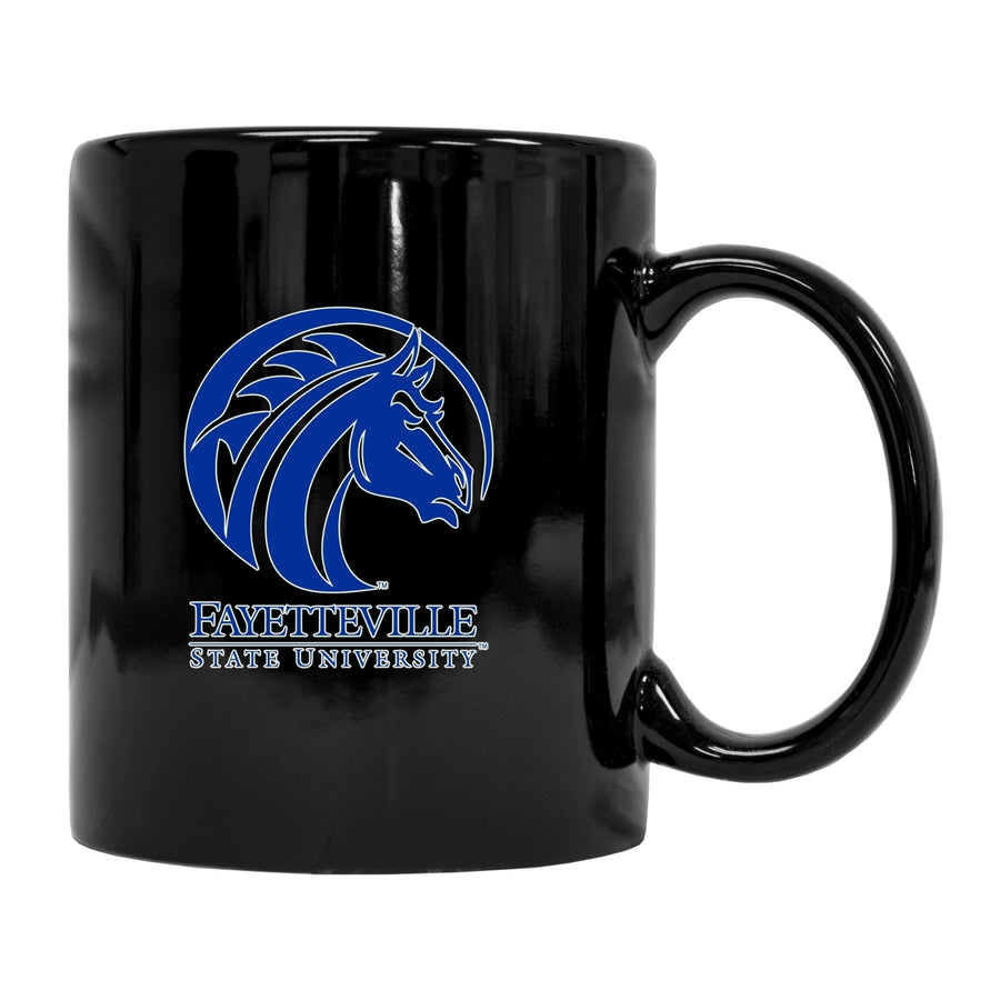 Fayetteville State University Black Ceramic NCAA Fan Mug (Black) Image 1