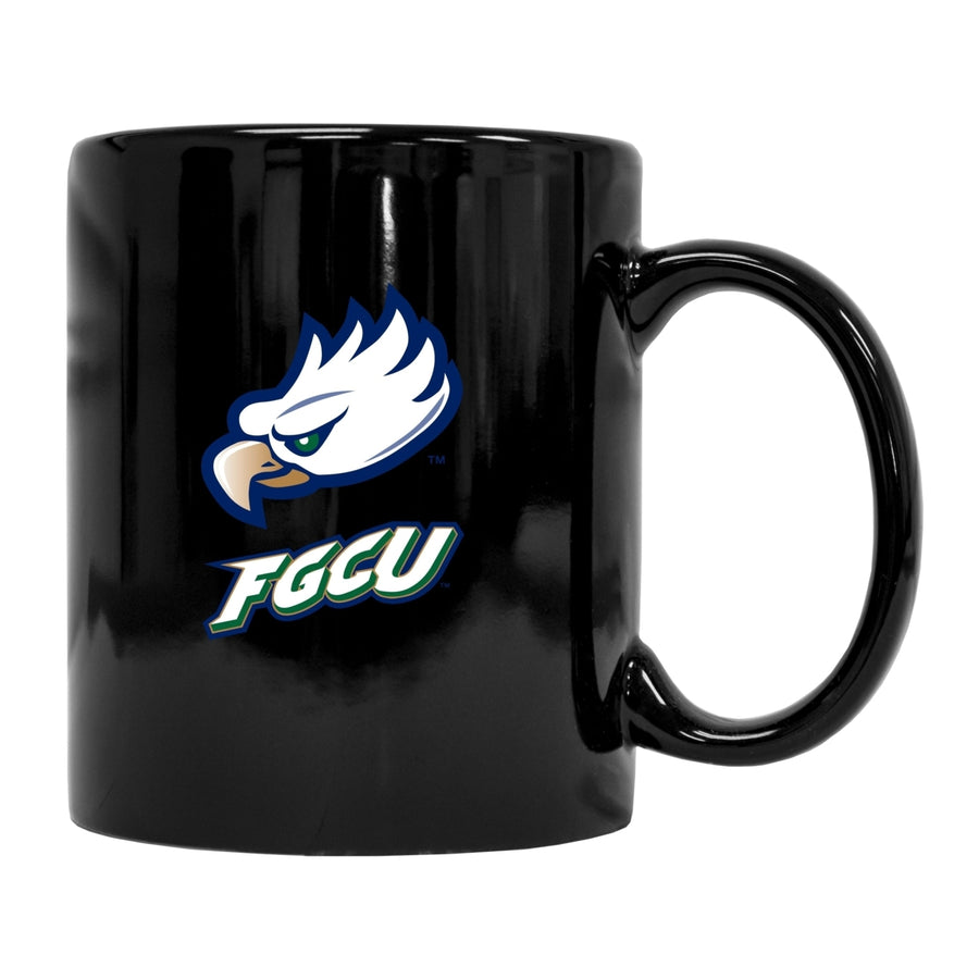 Florida Gulf Coast Eagles Black Ceramic NCAA Fan Mug (Black) Image 1