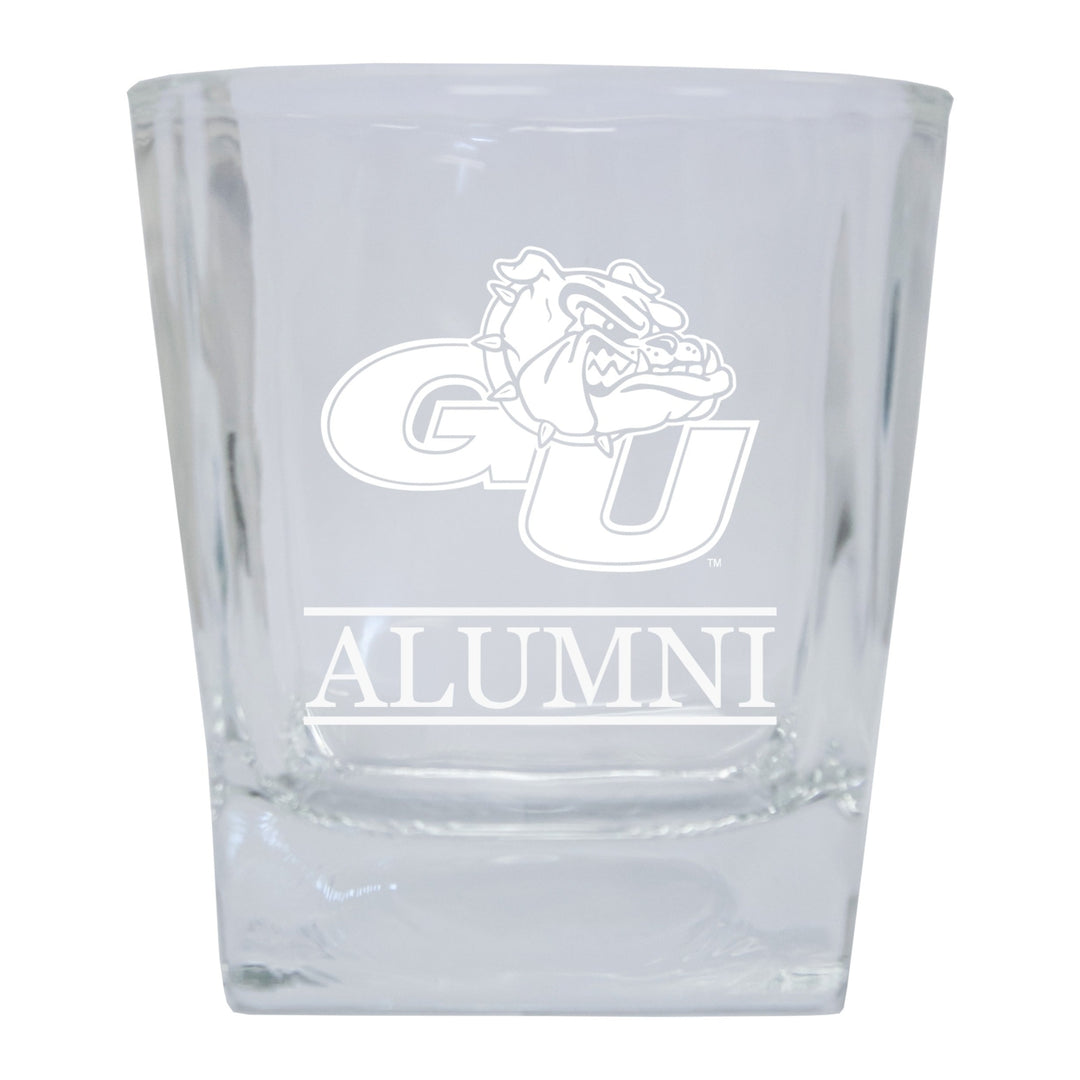 Gonzaga Bulldogs Alumni Elegance - 5 oz Etched Shooter Glass Tumbler 4-Pack Image 1