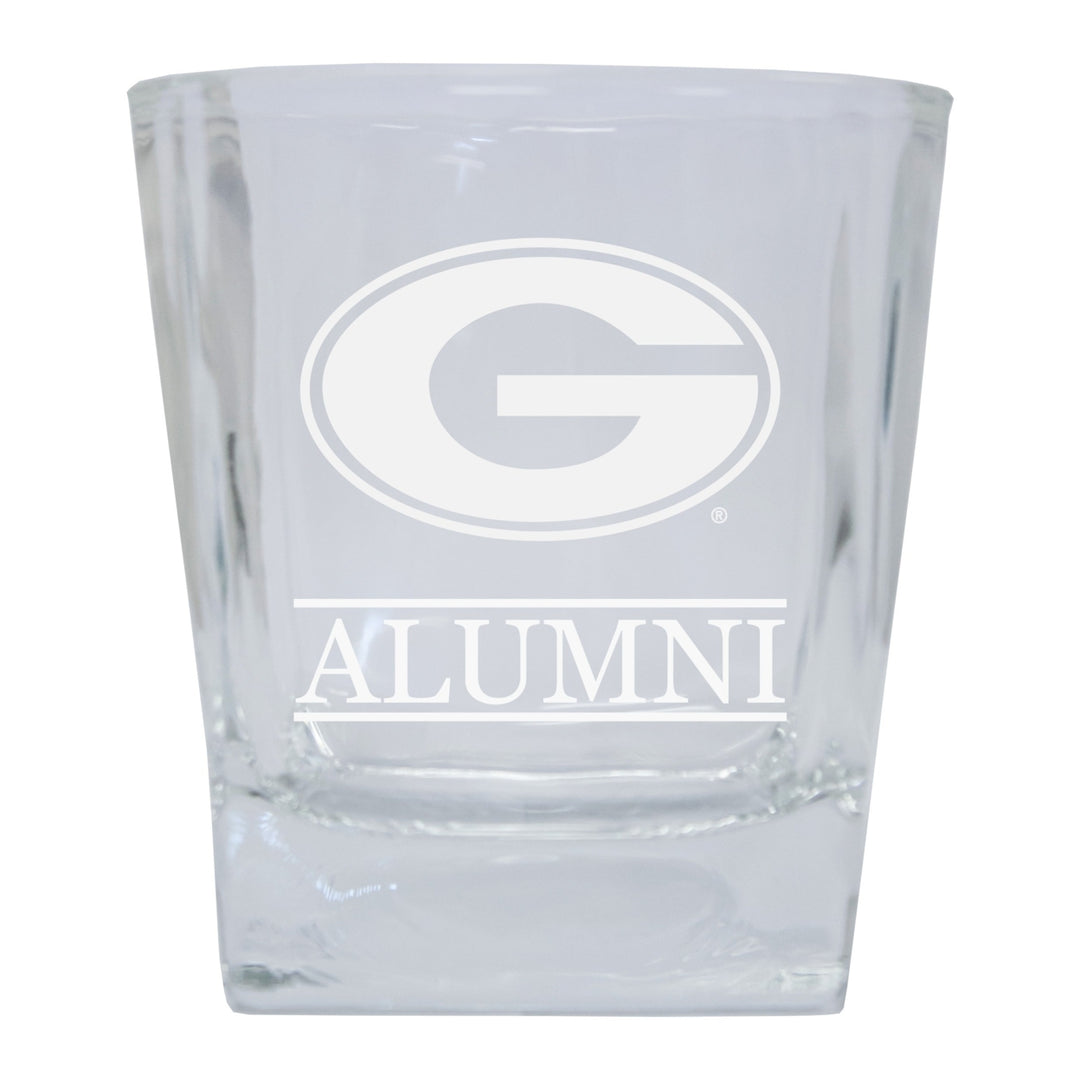 Grambling State Tigers Alumni Elegance - 5 oz Etched Shooter Glass Tumbler 4-Pack Image 1