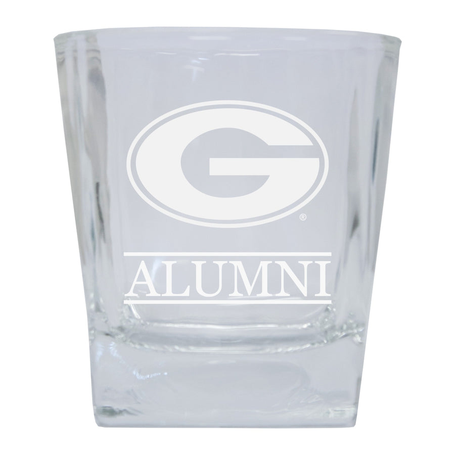 Grambling State Tigers Alumni Elegance - 5 oz Etched Shooter Glass Tumbler 4-Pack Image 1