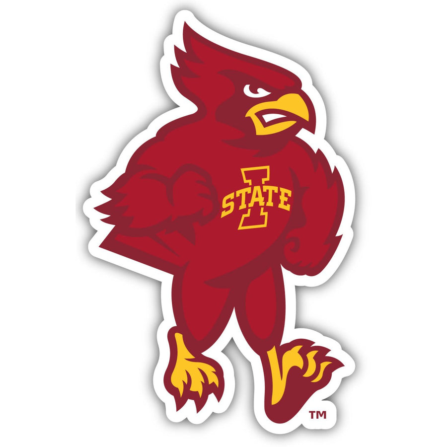 Iowa State Cyclones 10-Inch on one of its sides NCAA Durable School Spirit Vinyl Decal Sticker Image 1