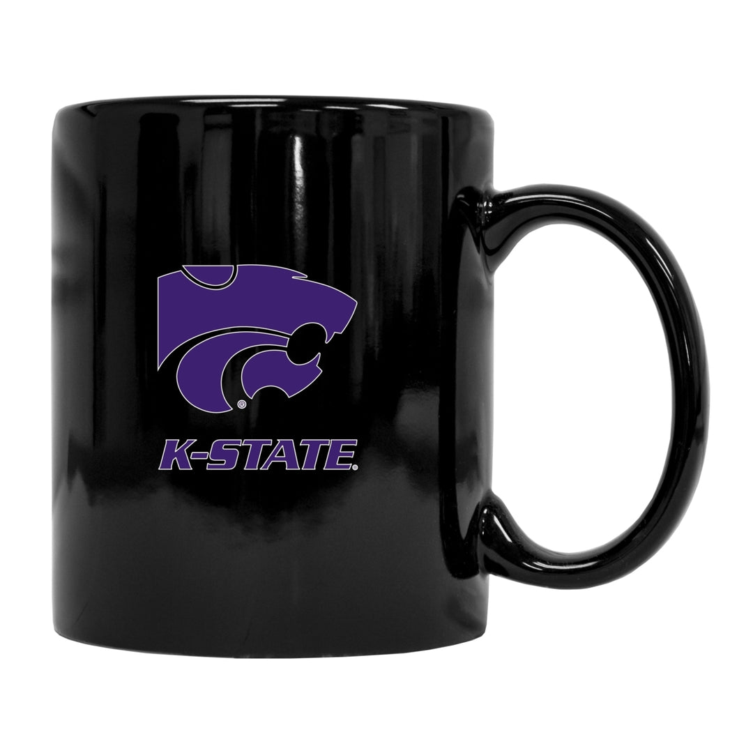 Kansas State Wildcats Black Ceramic NCAA Fan Mug 2-Pack (Black) Image 1