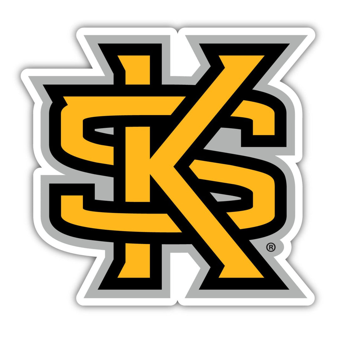 Kennesaw State University 10-Inch on one of its sides NCAA Durable School Spirit Vinyl Decal Sticker Image 1