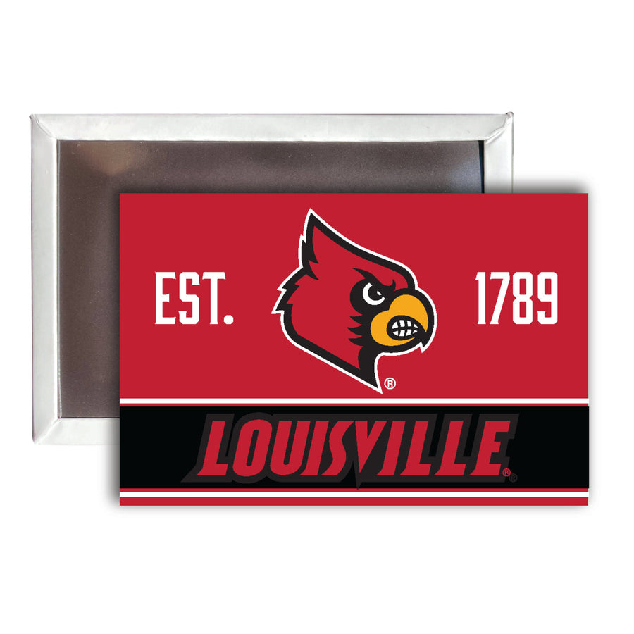 Louisville Cardinals 2x3-Inch Fridge Magnet Image 1