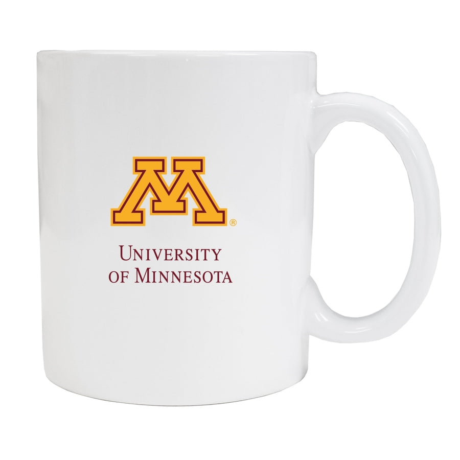 Minnesota Gophers White Ceramic Coffee NCAA Fan Mug (White) Image 1