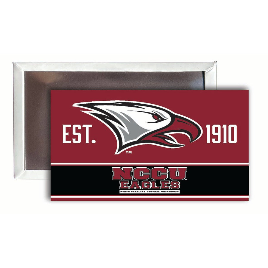 North Carolina Central Eagles 2x3-Inch NCAA Vibrant Collegiate Fridge Magnet - Multi-Surface Team Pride Accessory 4-Pack Image 1