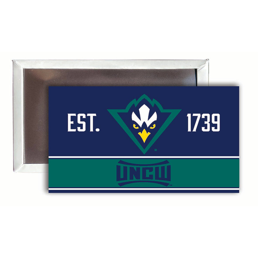 North Carolina Wilmington Seahawks 2x3-Inch NCAA Vibrant Collegiate Fridge Magnet - Multi-Surface Team Pride Accessory Image 1