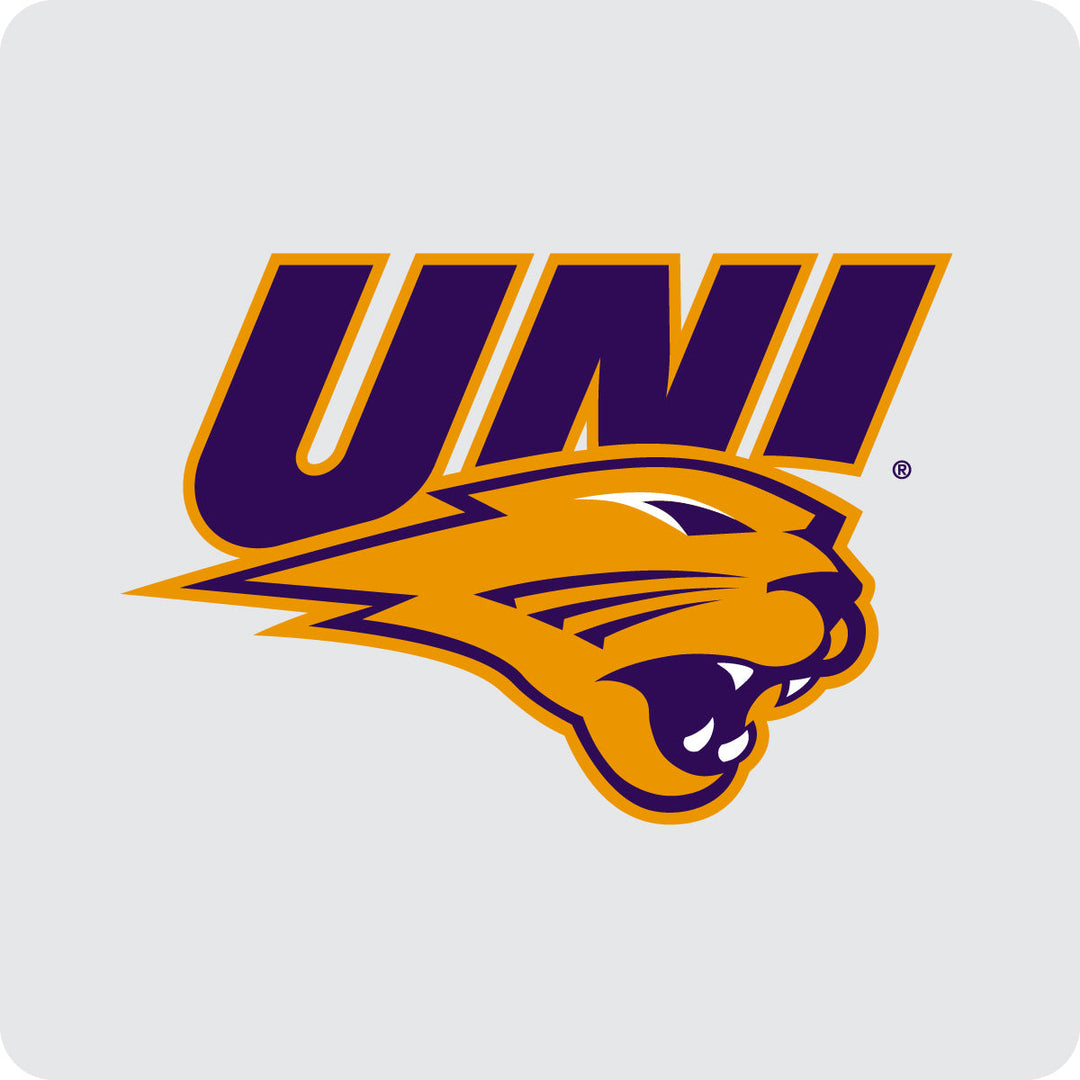 Northern Iowa Panthers Acrylic Coasters - Durable Officially Licensed Team Pride Decor Image 1