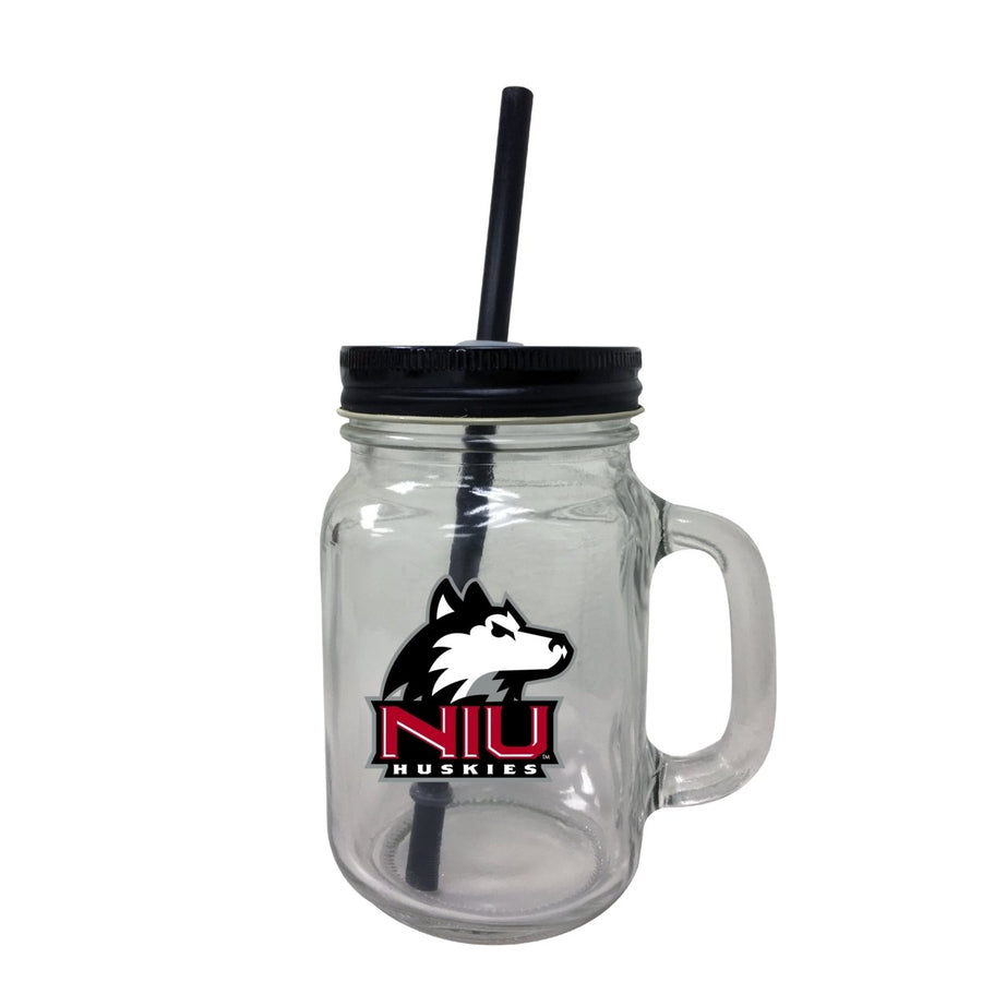 Northern Illinois University Mason Jar Glass 2-Pack Image 1