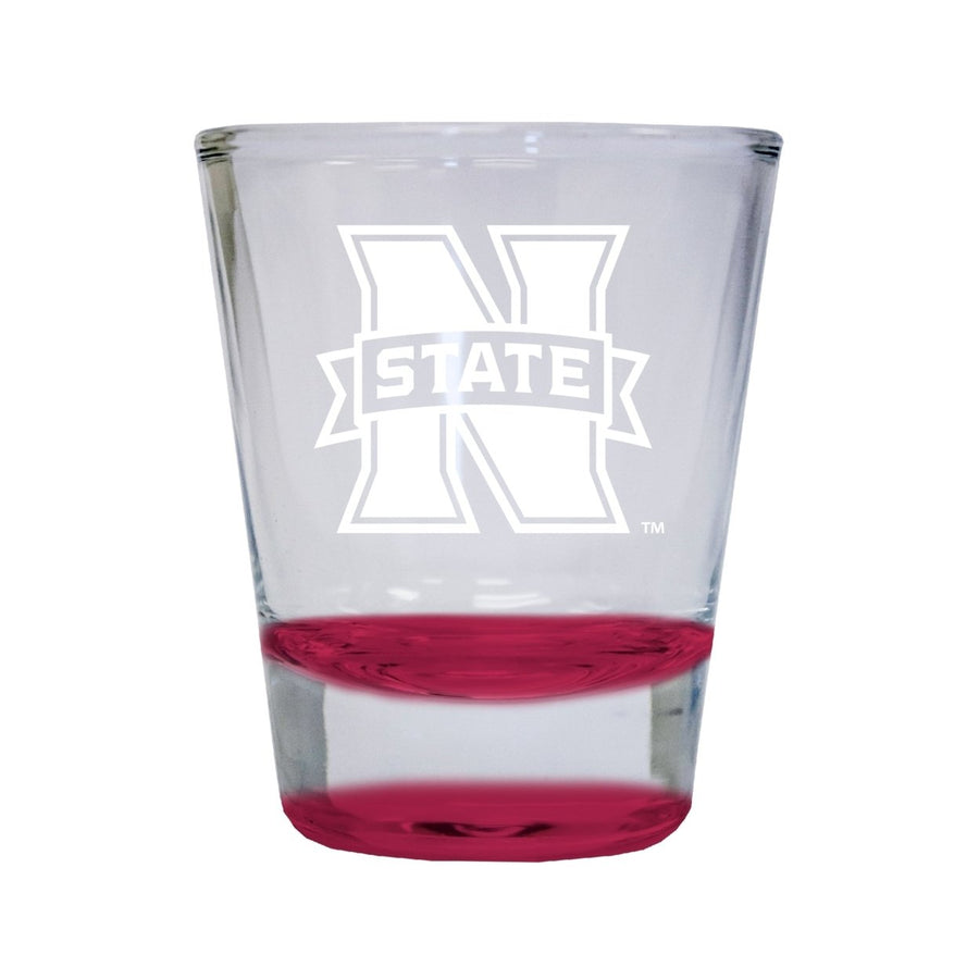 NCAA Northwestern Oklahoma State University Collectors 2oz Laser-Engraved Spirit Shot Glass Red Image 1