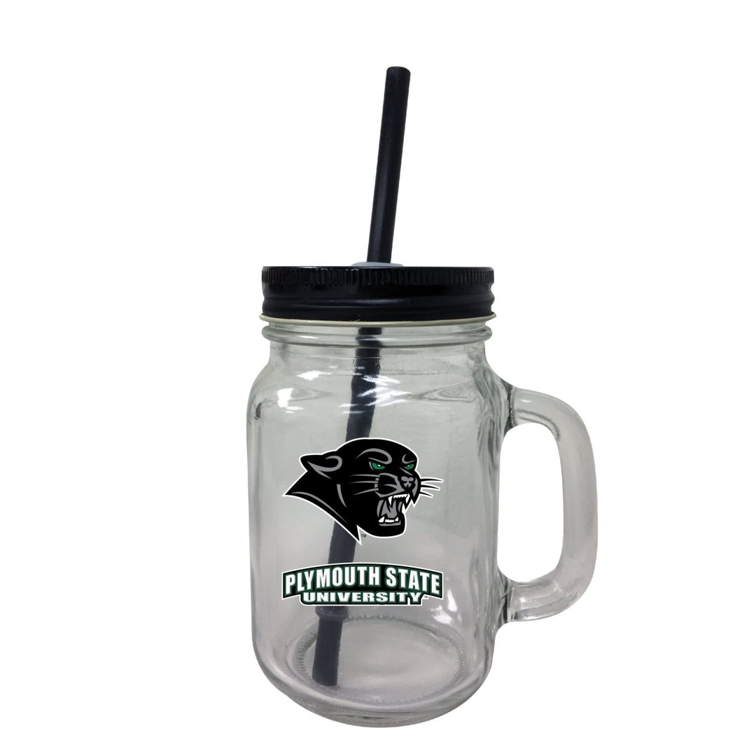 Plymouth State University Mason Jar Glass 2-Pack Image 1