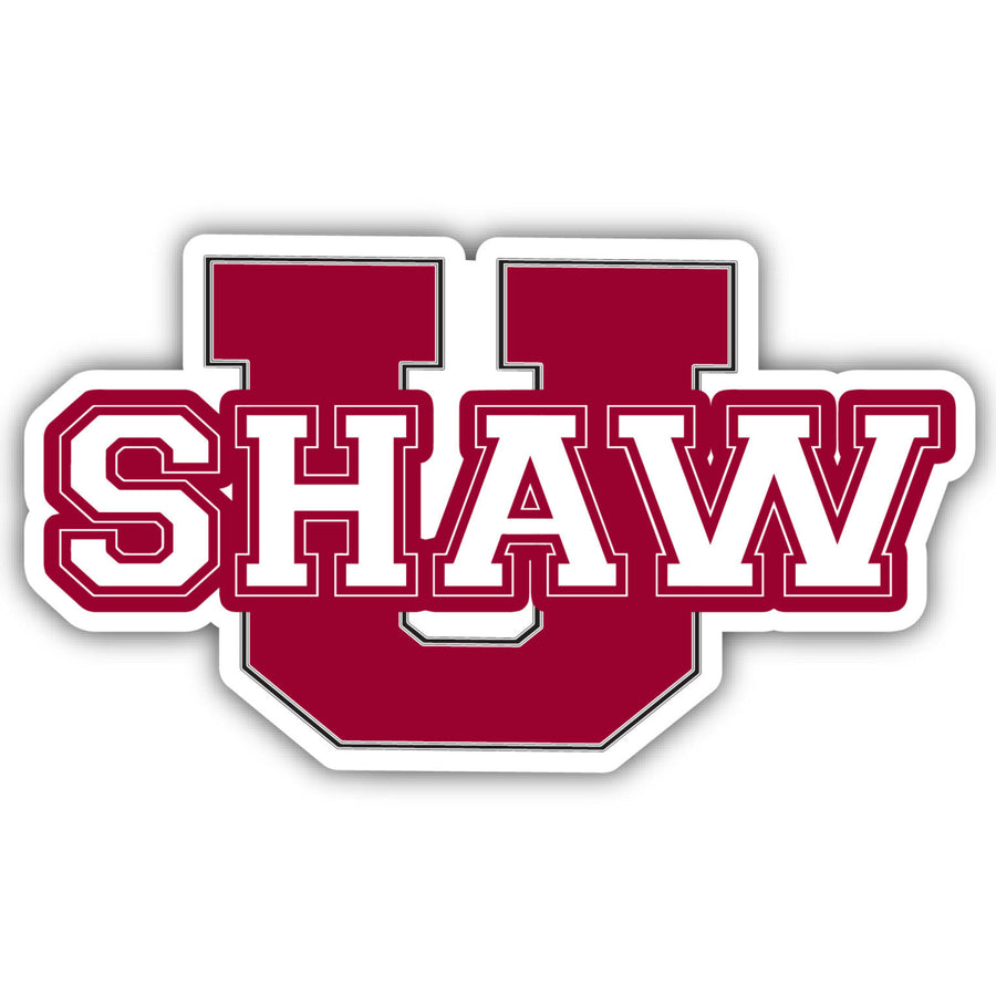 Shaw University Bears 12-Inch on one of its sides NCAA Durable School Spirit Vinyl Decal Sticker Image 1