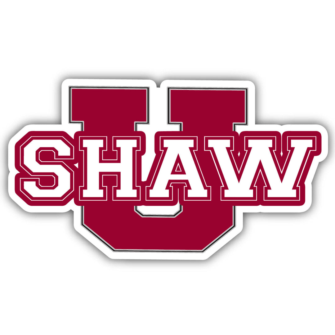 Shaw University Bears 10-Inch on one of its sides NCAA Durable School Spirit Vinyl Decal Sticker Image 1