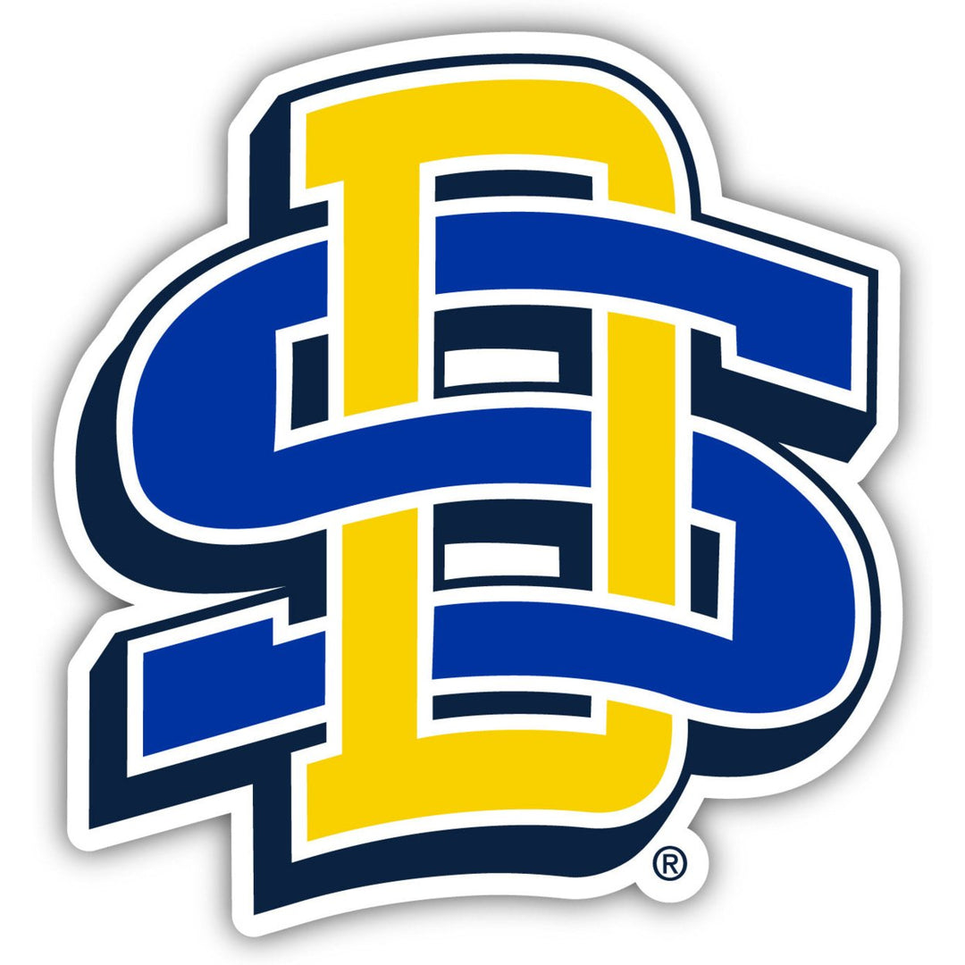 South Dakota State Jackrabbits 12-Inch on one of its sides NCAA Durable School Spirit Vinyl Decal Sticker Image 1