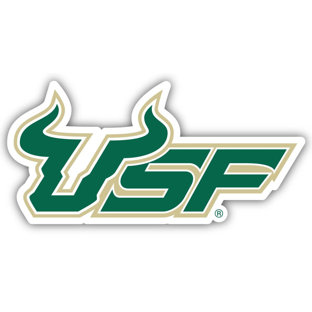 South Florida Bulls 12-Inch on one of its sides NCAA Durable School Spirit Vinyl Decal Sticker Image 1