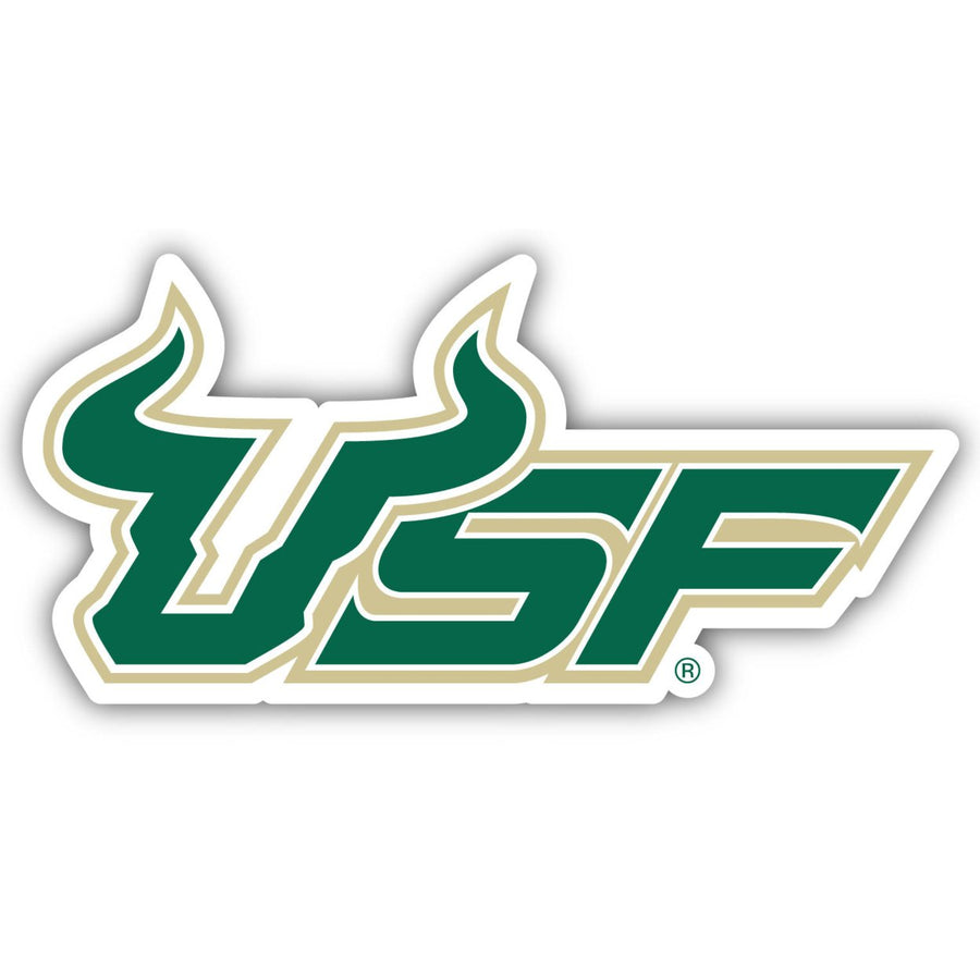 South Florida Bulls 12-Inch on one of its sides NCAA Durable School Spirit Vinyl Decal Sticker Image 1