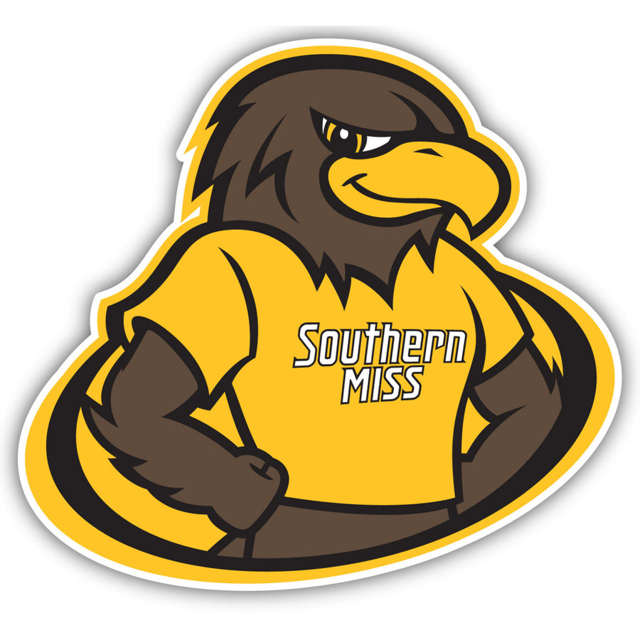 Southern Mississippi Golden Eagles 2-Inch on one of its sides NCAA Durable School Spirit Vinyl Decal Sticker Image 1