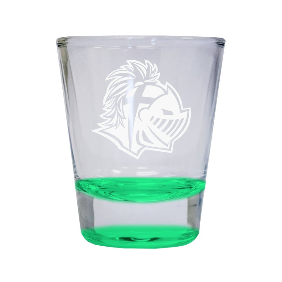 NCAA Southern Wesleyan University Collectors 2oz Laser-Engraved Spirit Shot Glass Green Image 1