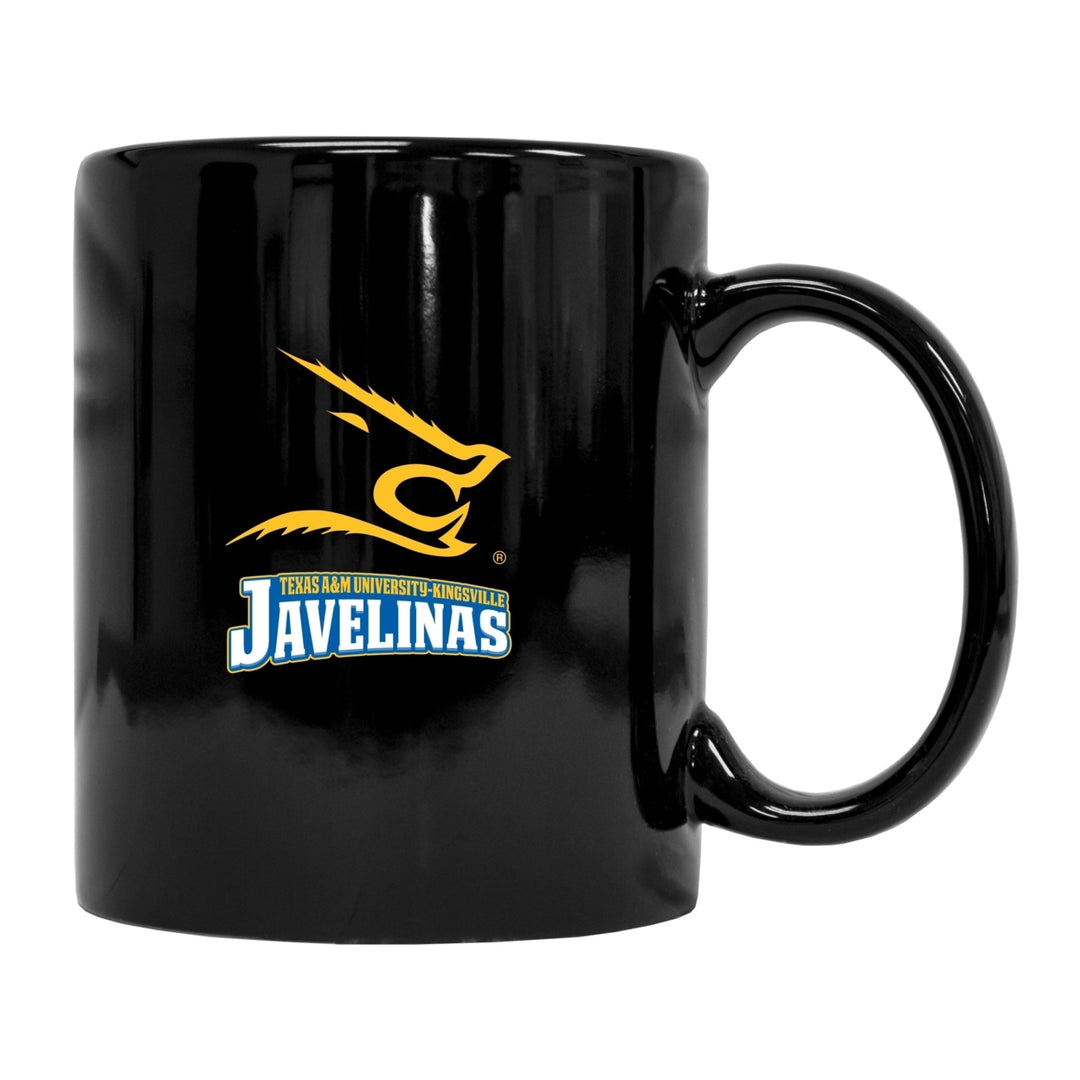 Texas AandM Kingsville Javelinas Black Ceramic NCAA Fan Mug 2-Pack (Black) Image 1