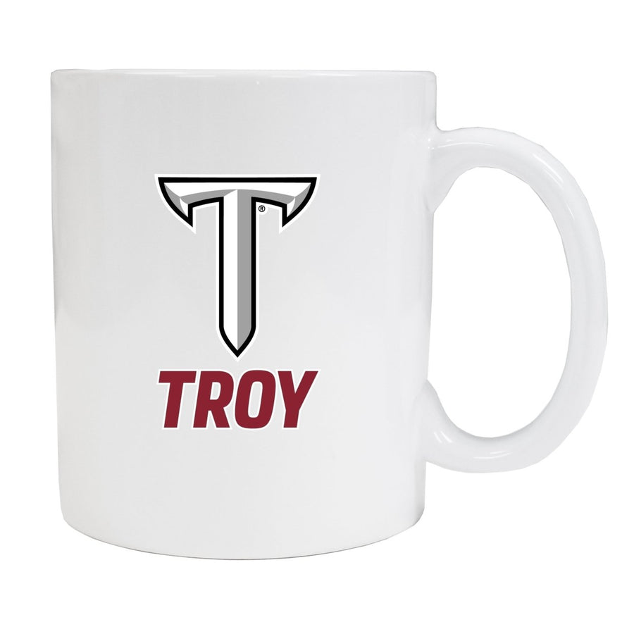 Troy University White Ceramic Coffee NCAA Fan Mug 2-Pack (White) Image 1