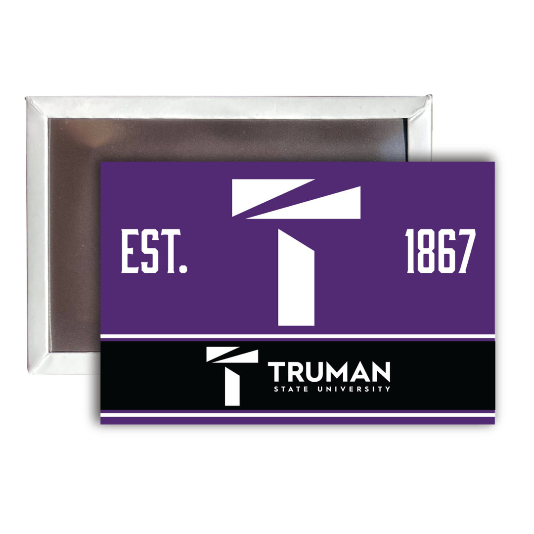 Truman State University 2x3-Inch NCAA Vibrant Collegiate Fridge Magnet - Multi-Surface Team Pride Accessory Single Unit Image 1