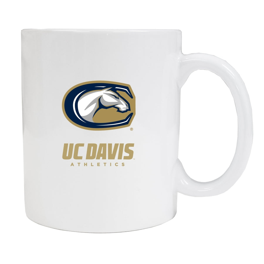 UC Davis Aggies White Ceramic Coffee NCAA Fan Mug 2-Pack (White) Image 1