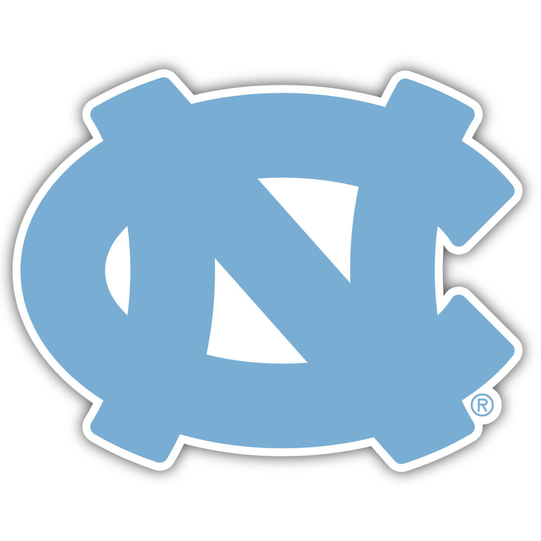 UNC Tar Heels 12-Inch on one of its sides NCAA Durable School Spirit Vinyl Decal Sticker Image 1