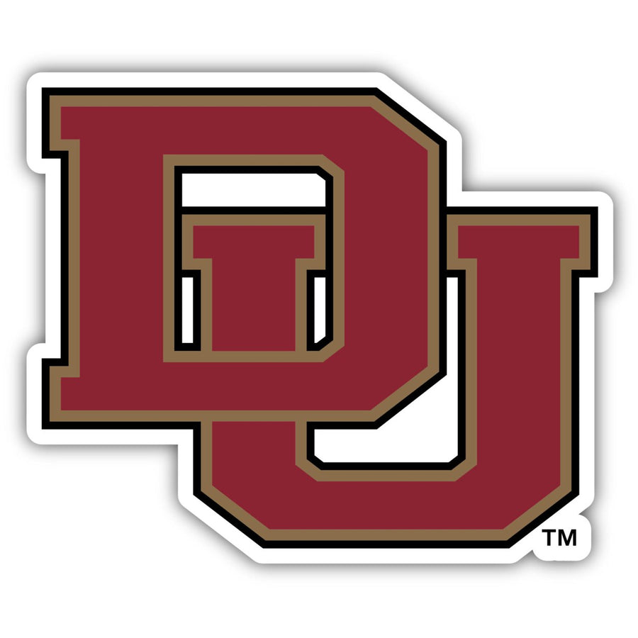 University of Denver Pioneers 10-Inch on one of its sides NCAA Durable School Spirit Vinyl Decal Sticker Image 1