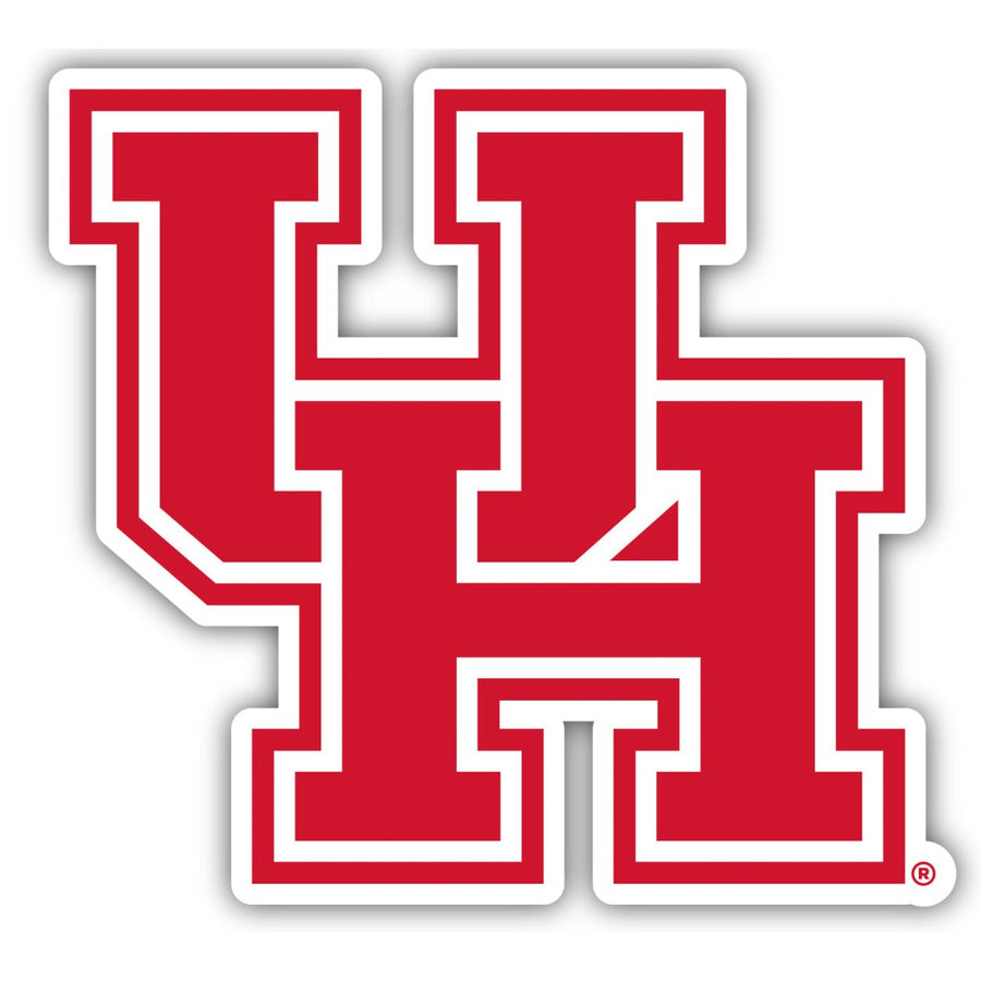 University of Houston 10-Inch on one of its sides NCAA Durable School Spirit Vinyl Decal Sticker Image 1