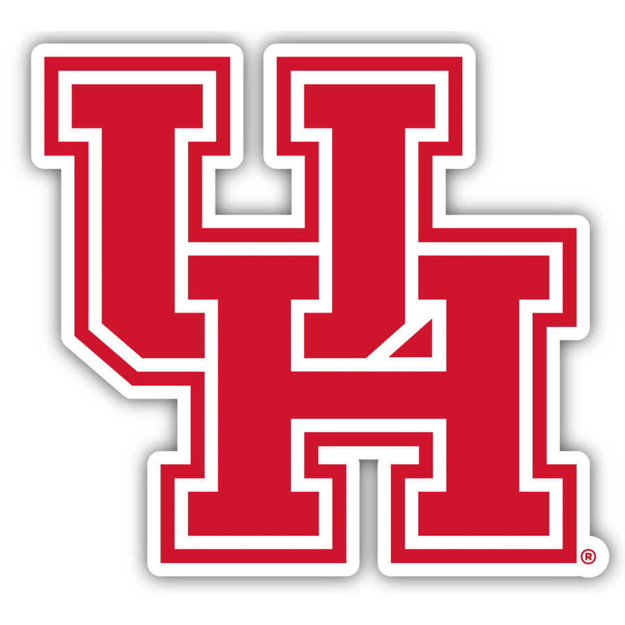 University of Houston 2-Inch on one of its sides NCAA Durable School Spirit Vinyl Decal Sticker Image 1