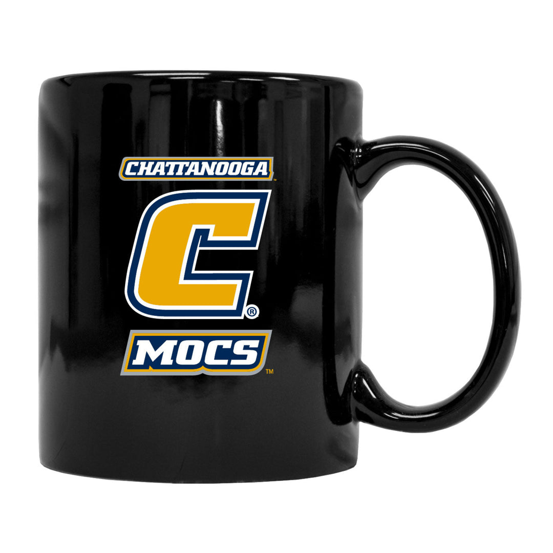 University of Tennessee at Chattanooga Black Ceramic Coffee NCAA Fan Mug 2-Pack (Black) Image 1