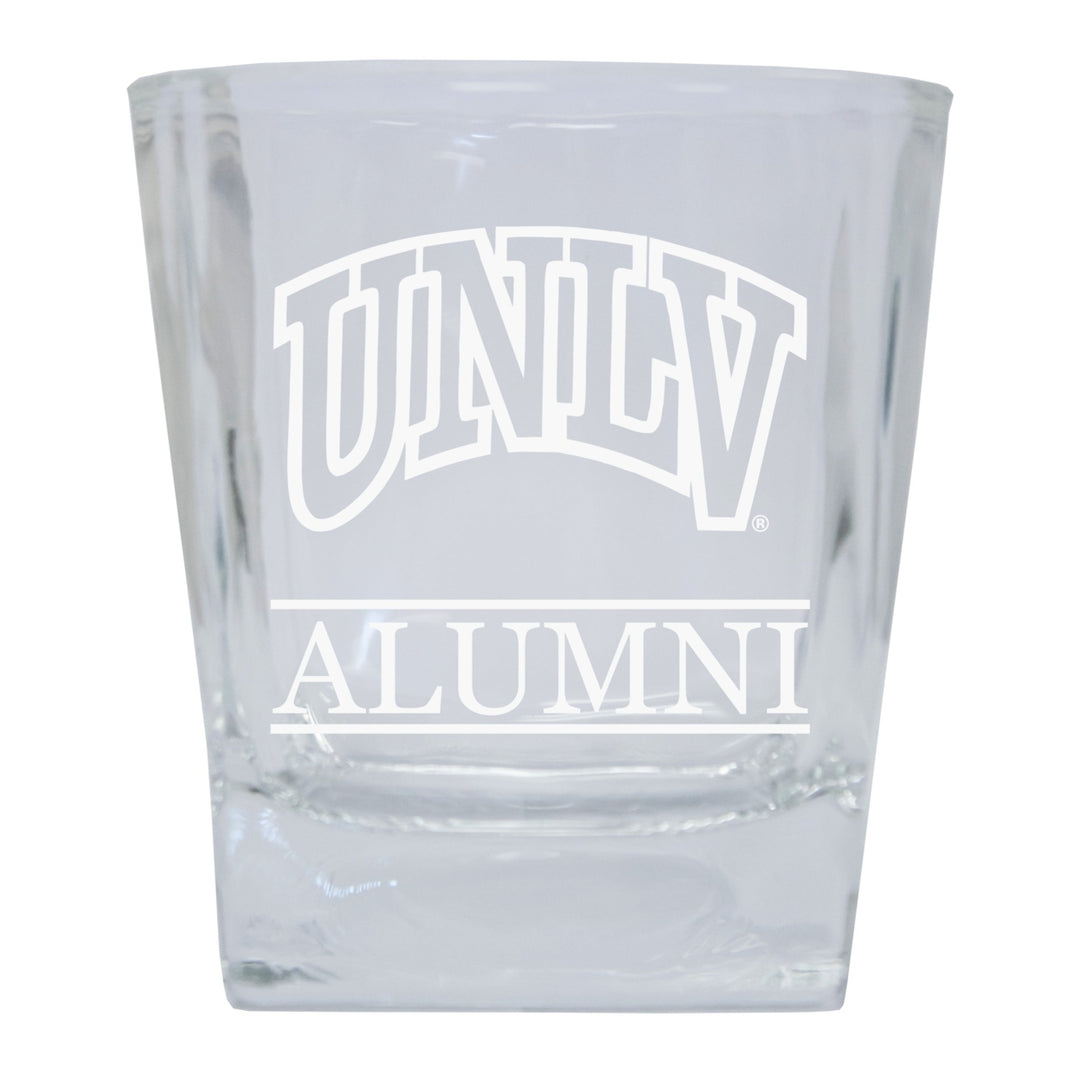UNLV Rebels Alumni Elegance - 5 oz Etched Shooter Glass Tumbler 4-Pack Image 1
