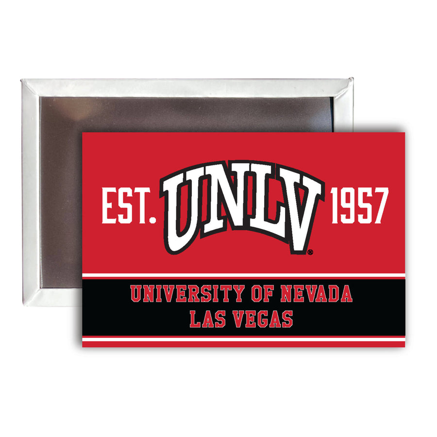 UNLV Rebels 2x3-Inch NCAA Vibrant Collegiate Fridge Magnet - Multi-Surface Team Pride Accessory Single Unit Image 1