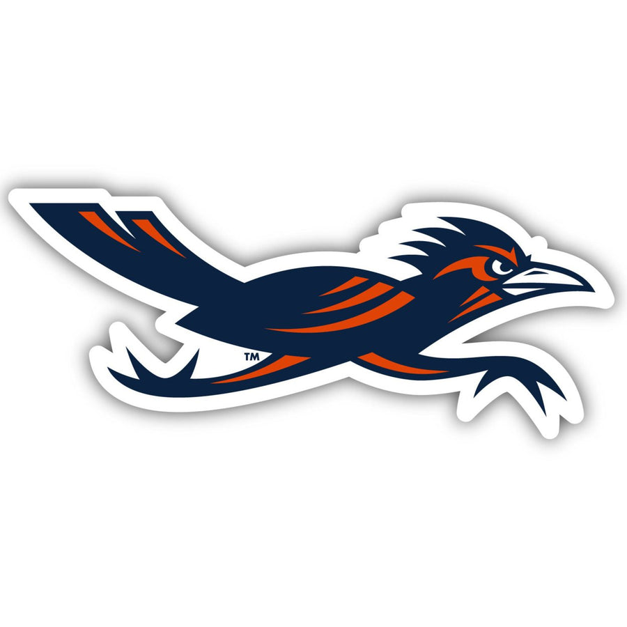 UTSA Road Runners 10-Inch on one of its sides NCAA Durable School Spirit Vinyl Decal Sticker Image 1