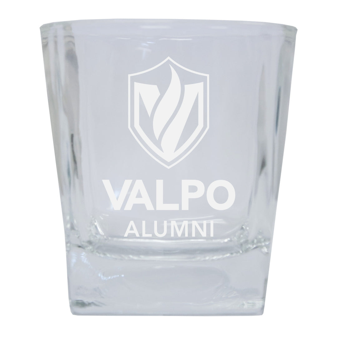 Valparaiso University Alumni Elegance - 5 oz Etched Shooter Glass Tumbler 4-Pack Image 1