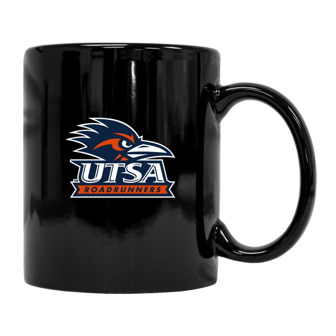 UTSA Road Runners Black Ceramic Coffee NCAA Fan Mug 2-Pack (Black) Image 1