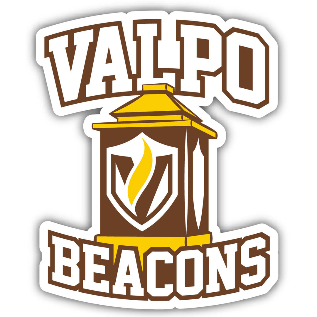 Valparaiso University 12-Inch on one of its sides NCAA Durable School Spirit Vinyl Decal Sticker Image 1