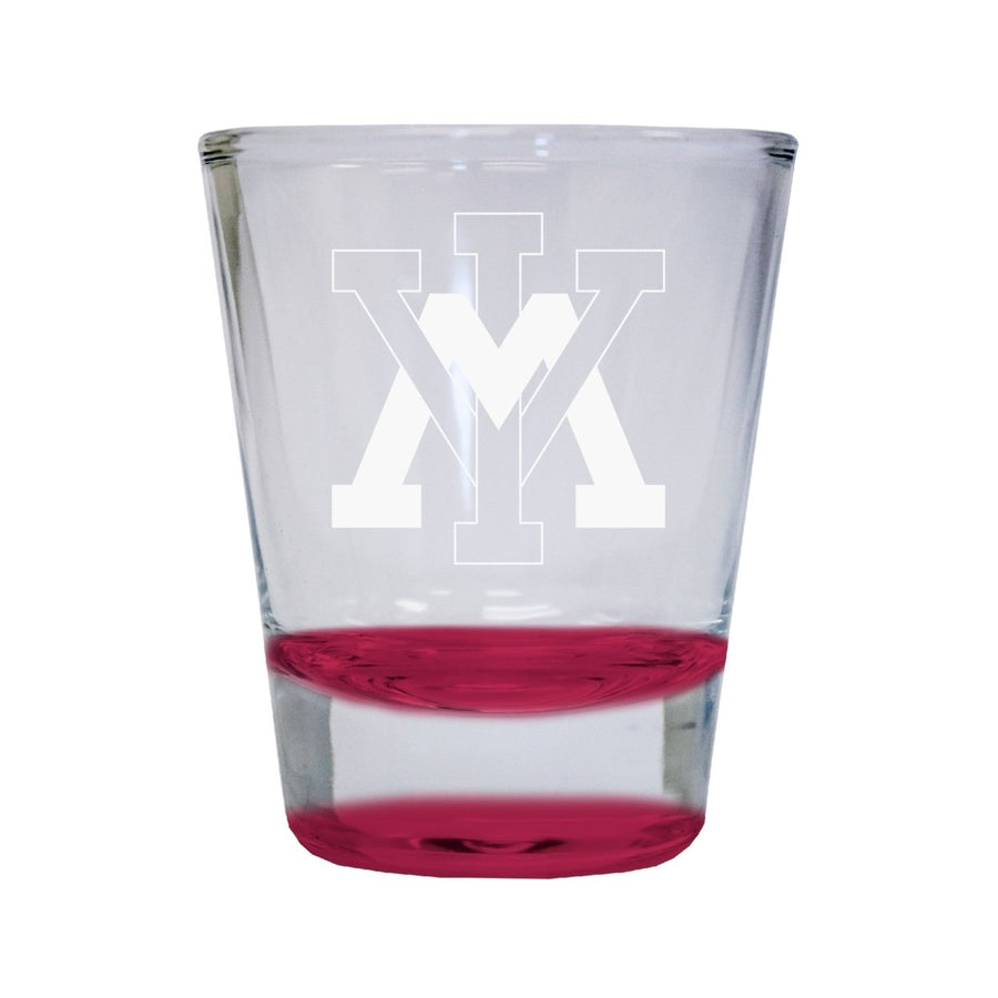 NCAA VMI Keydets Collectors 2oz Laser-Engraved Spirit Shot Glass Red Image 1