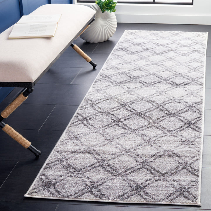 SAFAVIEH Adirondack ADR105P Silver / Charcoal Rug Image 3