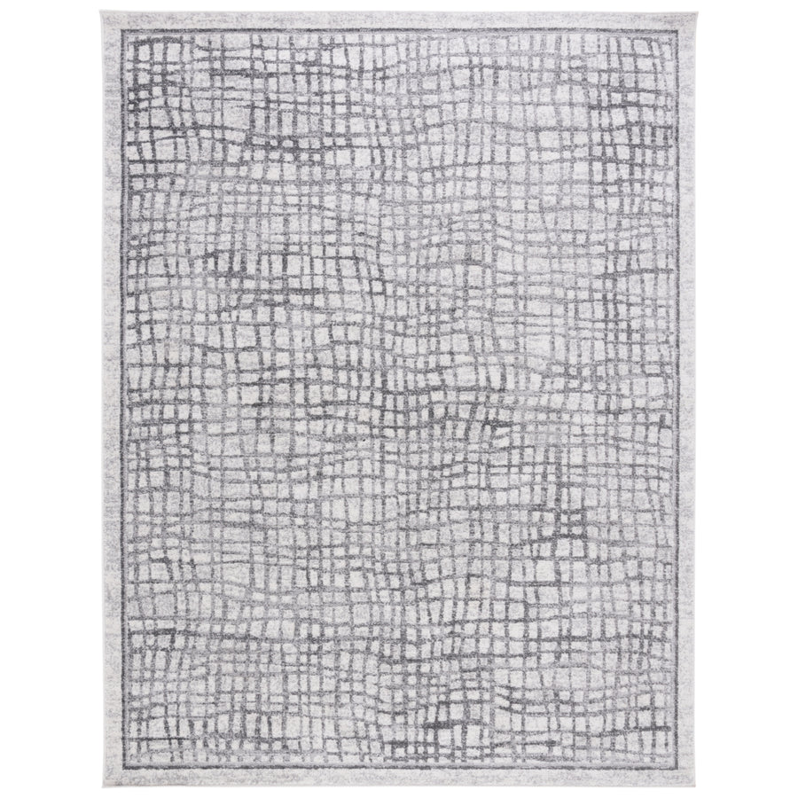 SAFAVIEH Adirondack Collection ADR103B Silver / Ivory Rug Image 1