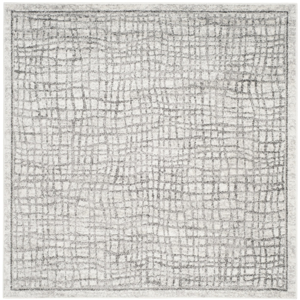 SAFAVIEH Adirondack Collection ADR103B Silver / Ivory Rug Image 2