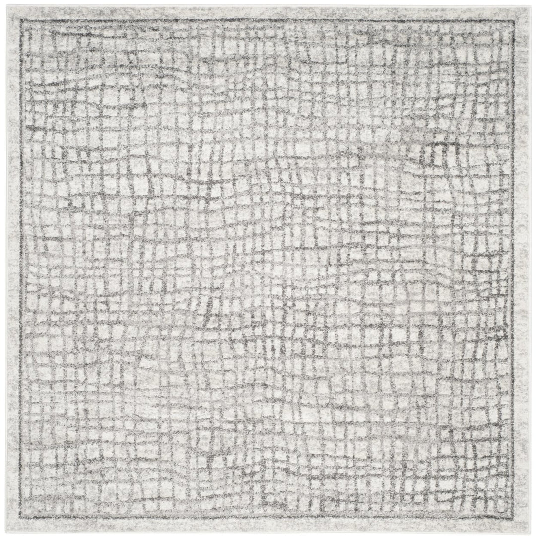 SAFAVIEH Adirondack Collection ADR103B Silver / Ivory Rug Image 1