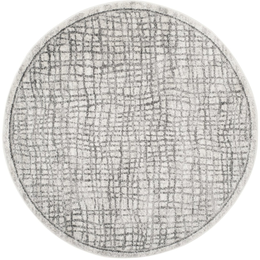 SAFAVIEH Adirondack Collection ADR103B Silver / Ivory Rug Image 1